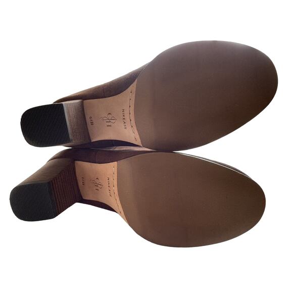 Cole Haan Tall Knee High Suede Boot Chestnut Brown Air Sole Size 6.5 Excellent - Picture 8 of 10